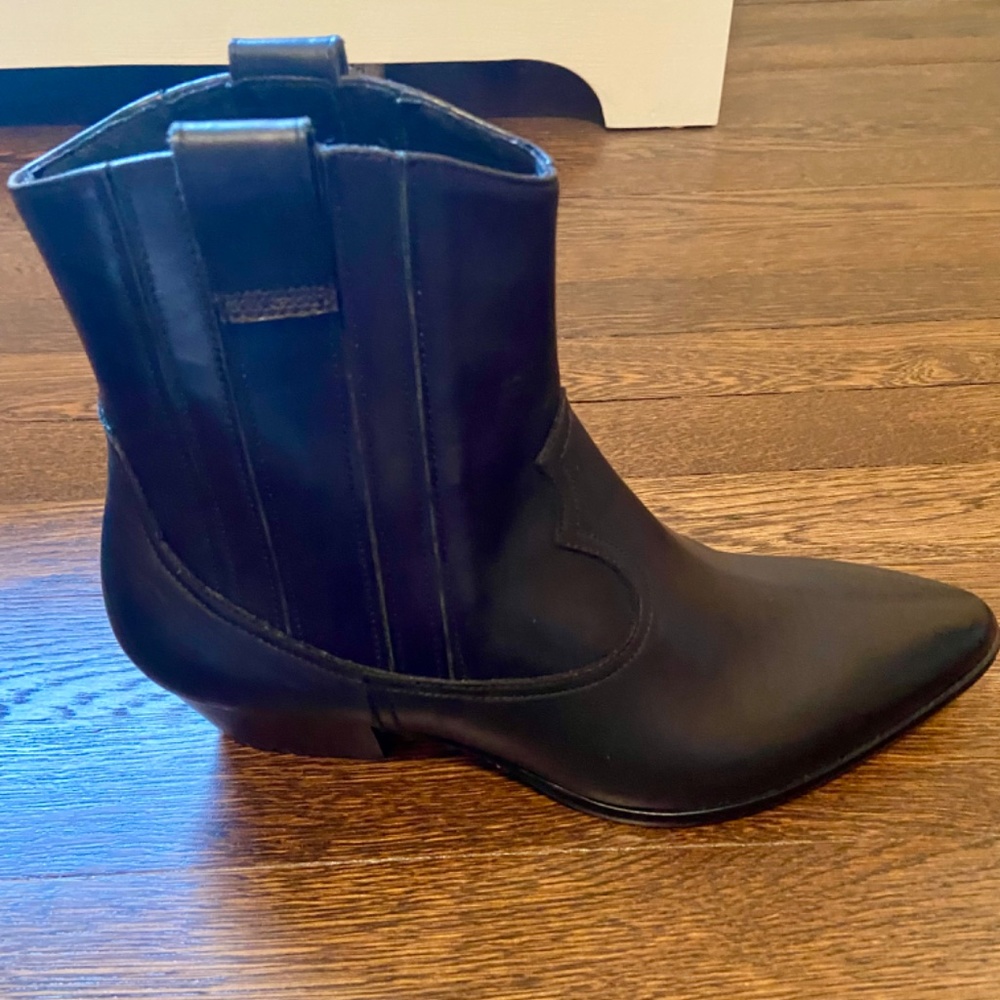 LK Bennett black leather ankle boots - Picture 4 of 10